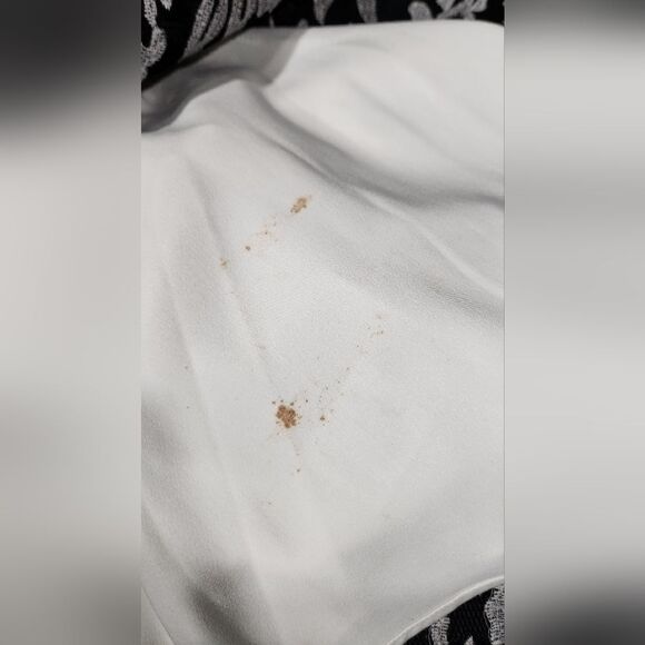 Bebe women's black and white textured sequin fit & flare mini cocktail dress 00 - Picture 10 of 15